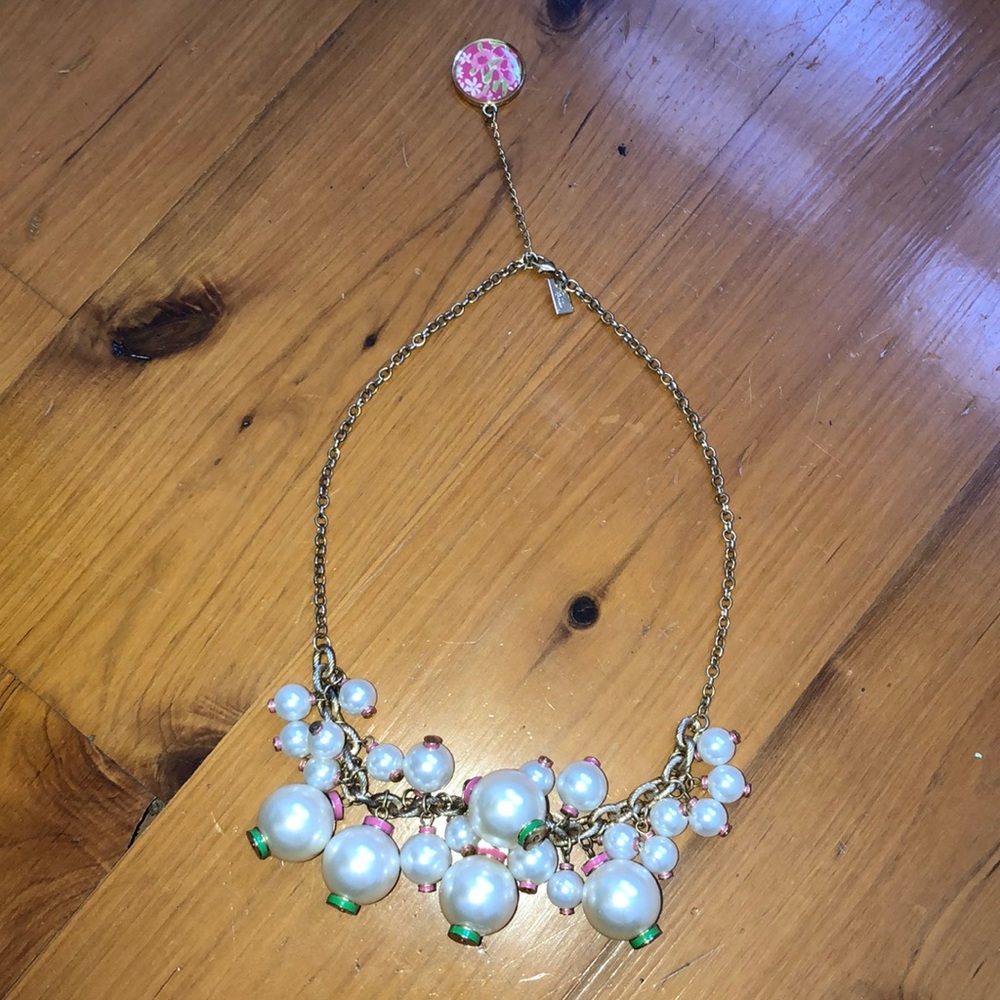 Lilly Pulitzer Statement Pearl Necklace